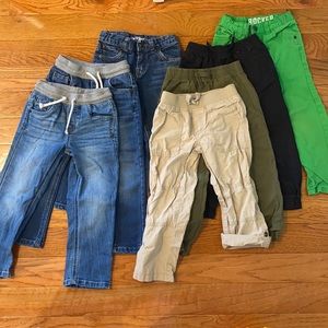 Boys 4T Jeans/Pants Lot- 7 Pairs ($4.99 shipping)